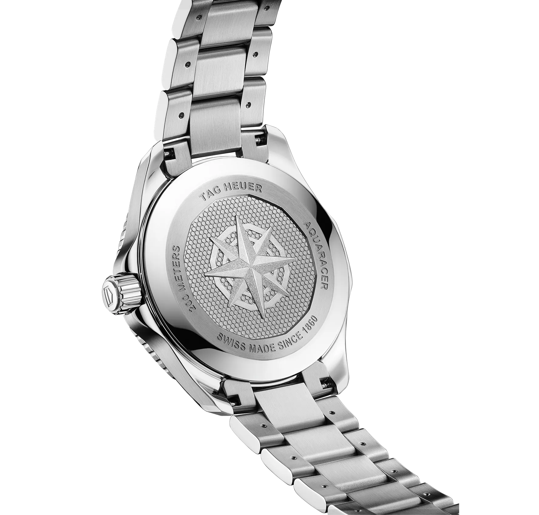 TAG Heuer Aquaracer Professional 200 Watch with Red Dial