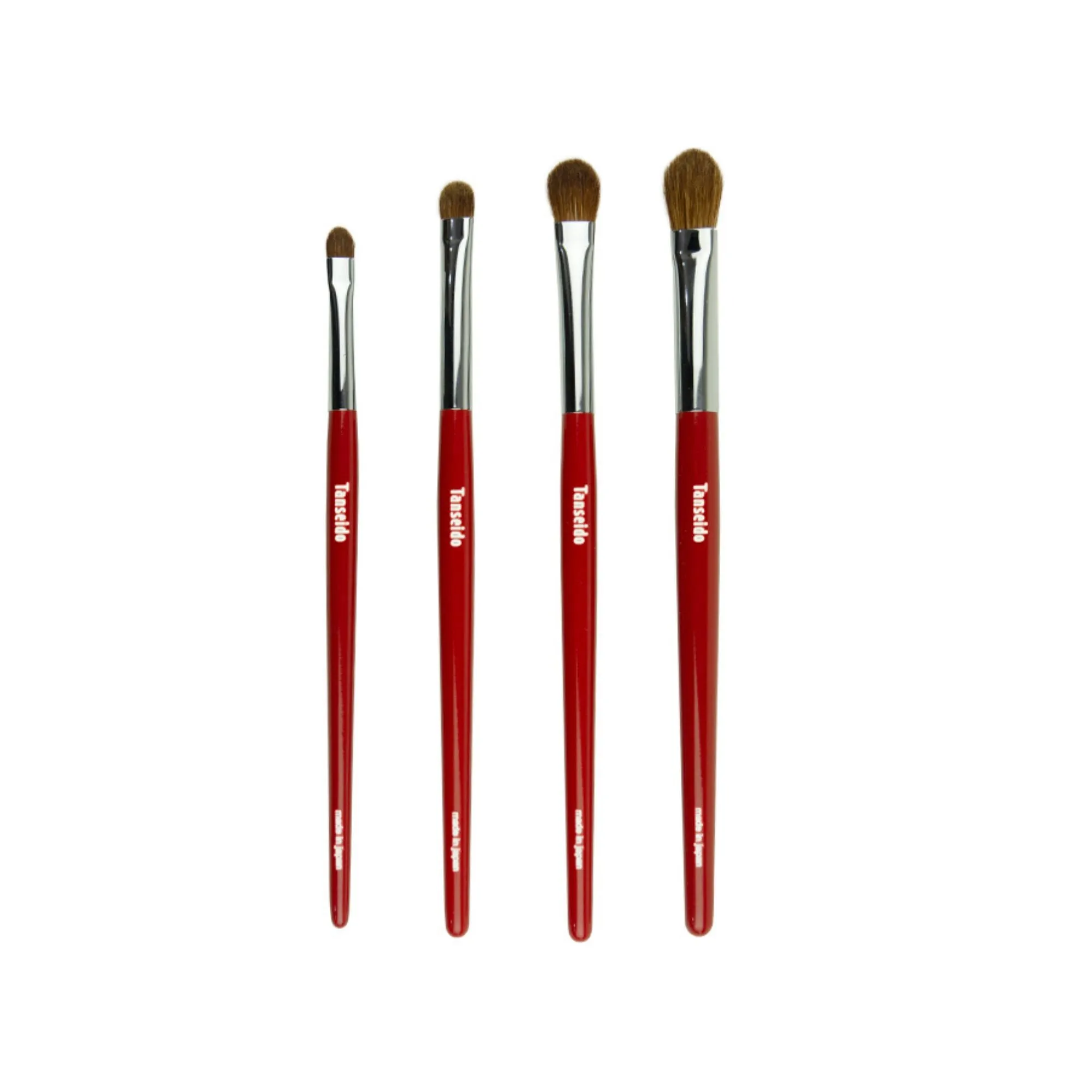 Tanseido YPQ 4 x Eyeshadow Brush Set