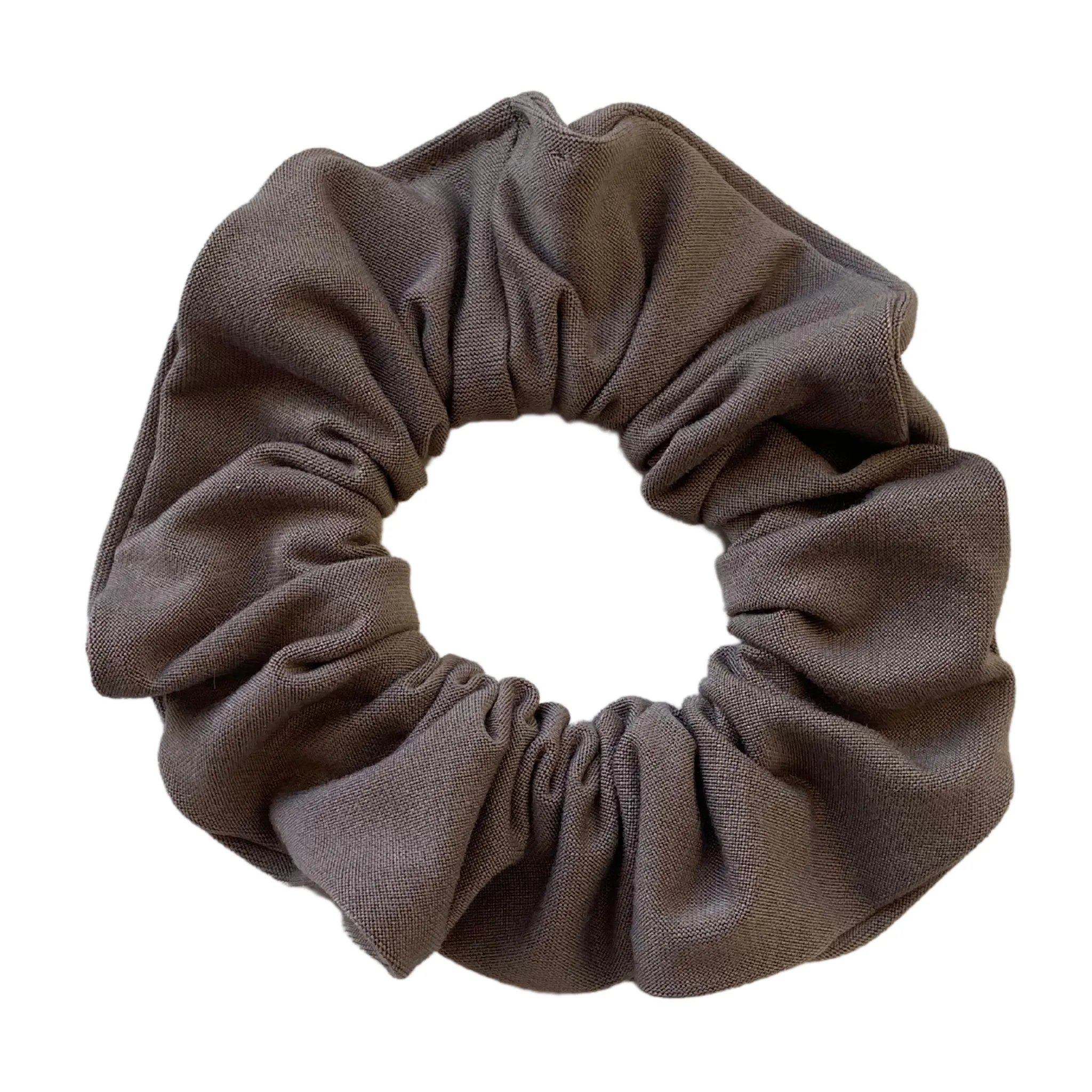 Taupe Matte Scrunchie
