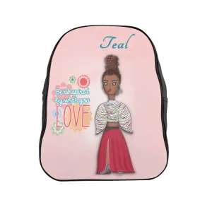 Teal BirdGirl School Backpack
