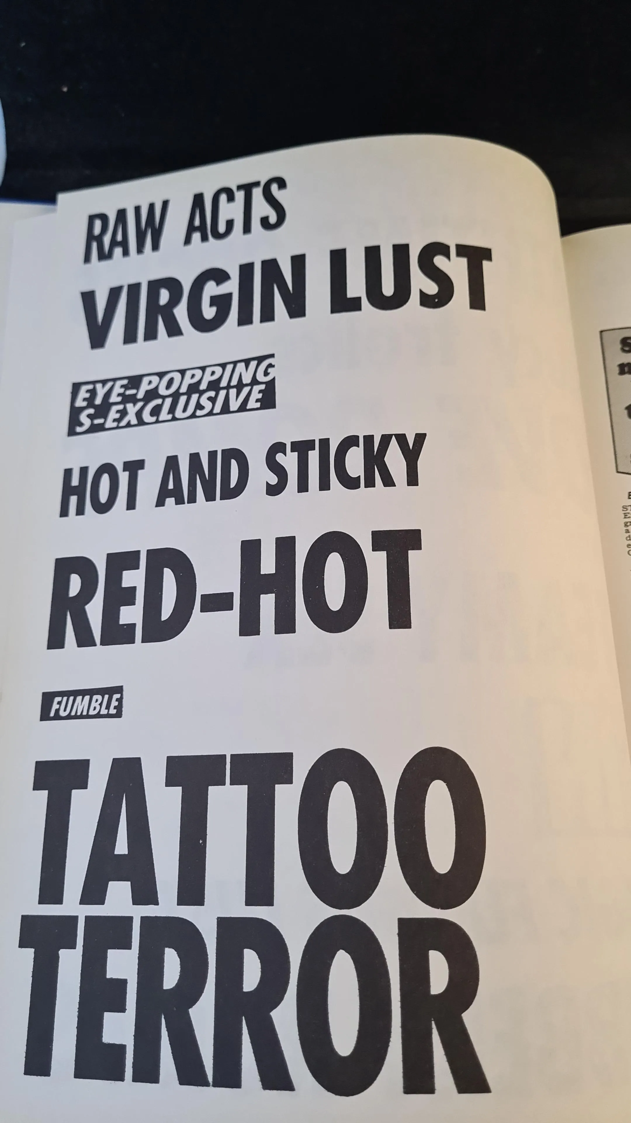The Joy of Sport, Headline, 1991