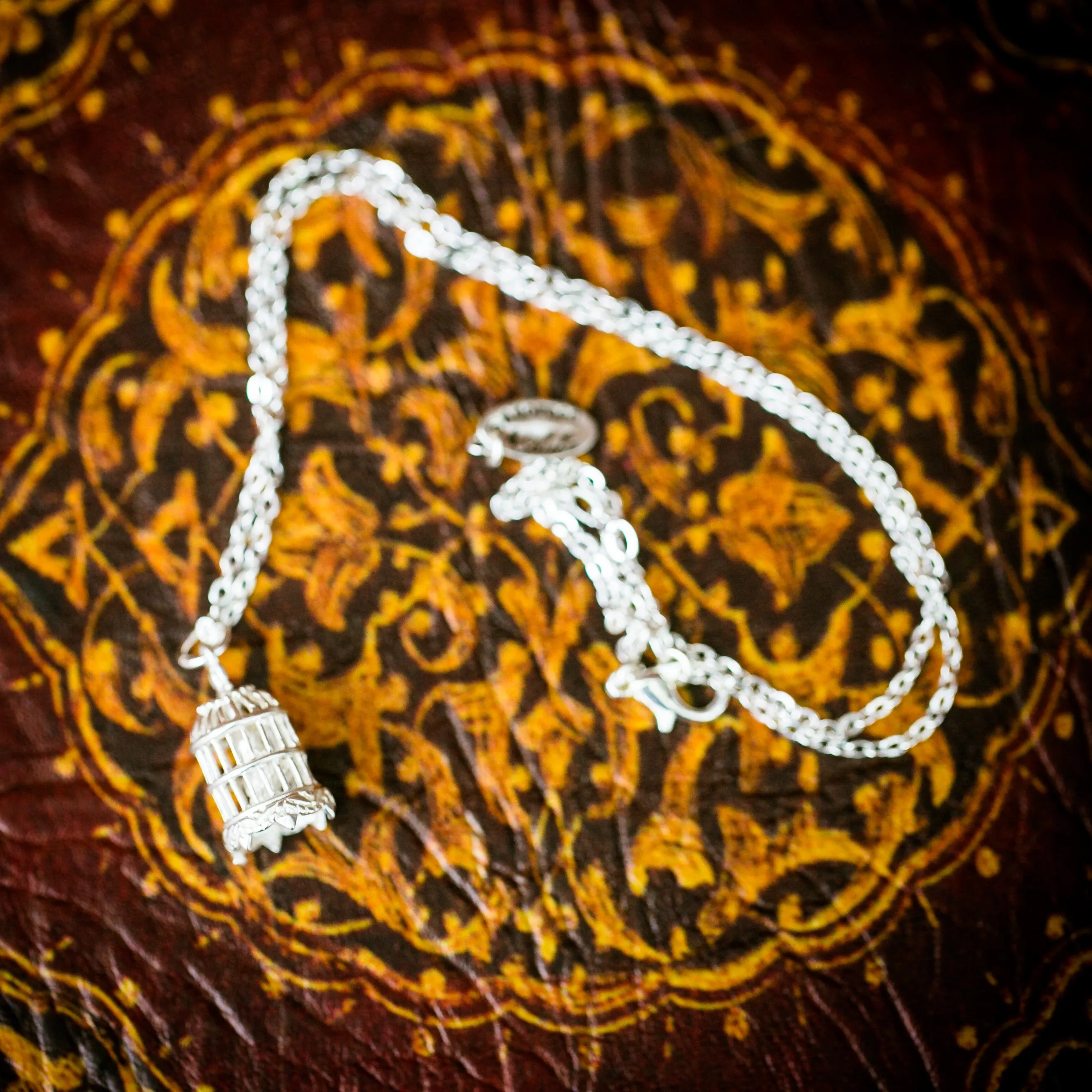 The Kitori Birdcage Necklace
