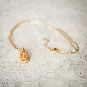 The Kitori Birdcage Necklace