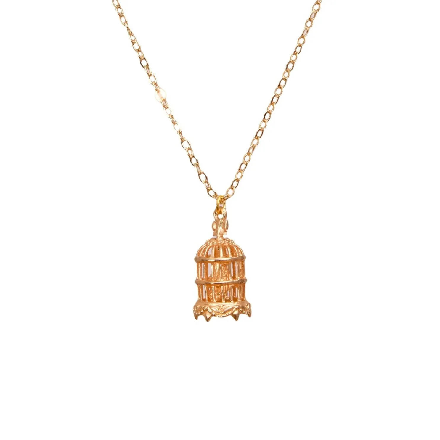 The Kitori Birdcage Necklace