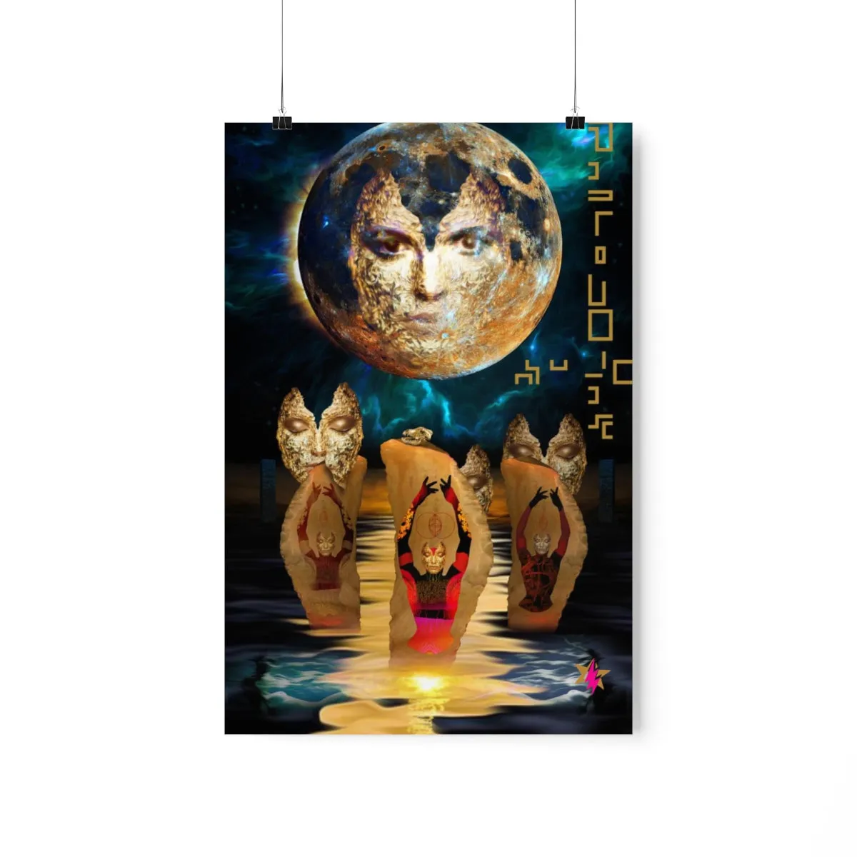 THE MOON - Premium Matte Poster