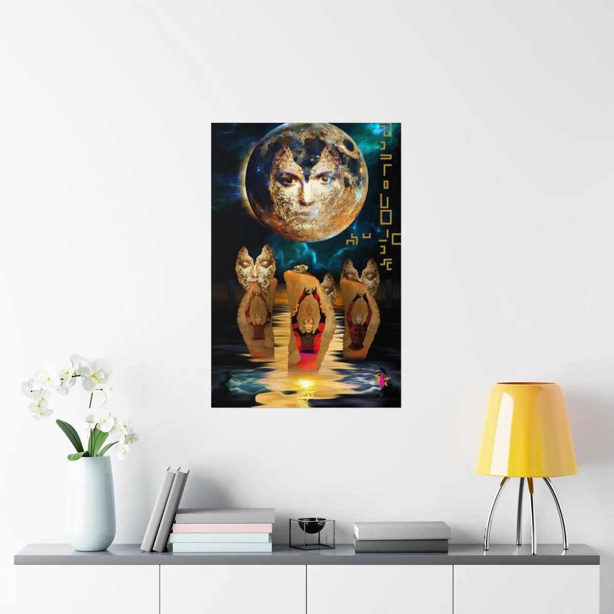 THE MOON - Premium Matte Poster