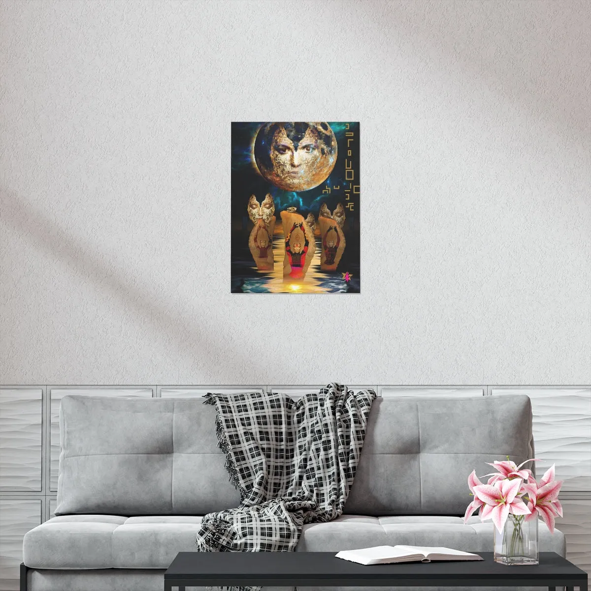 THE MOON - Premium Matte Poster