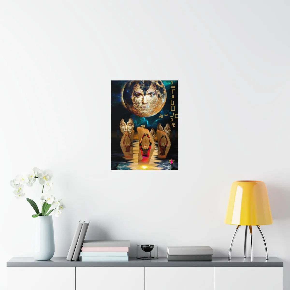 THE MOON - Premium Matte Poster