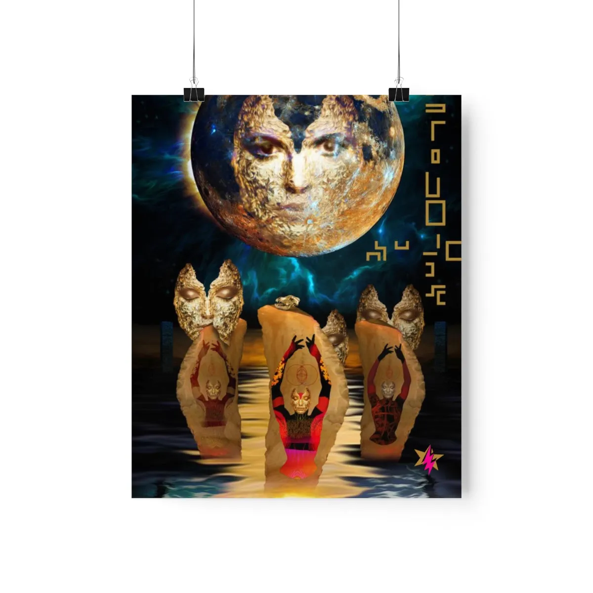 THE MOON - Premium Matte Poster