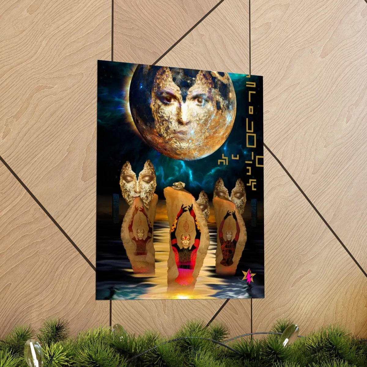 THE MOON - Premium Matte Poster