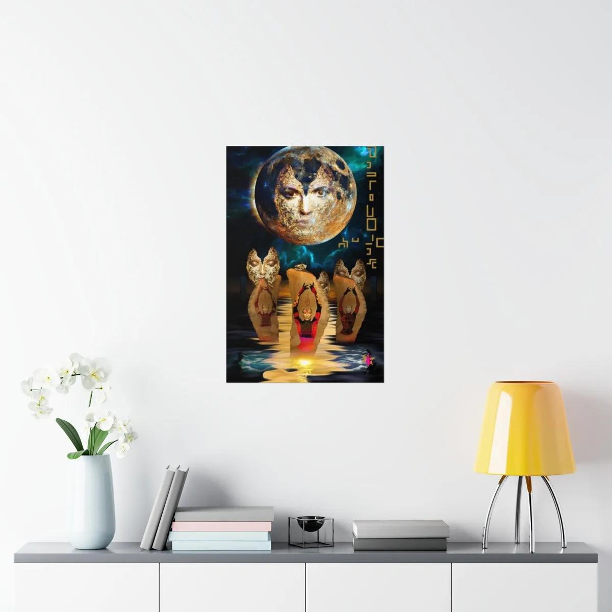 THE MOON - Premium Matte Poster