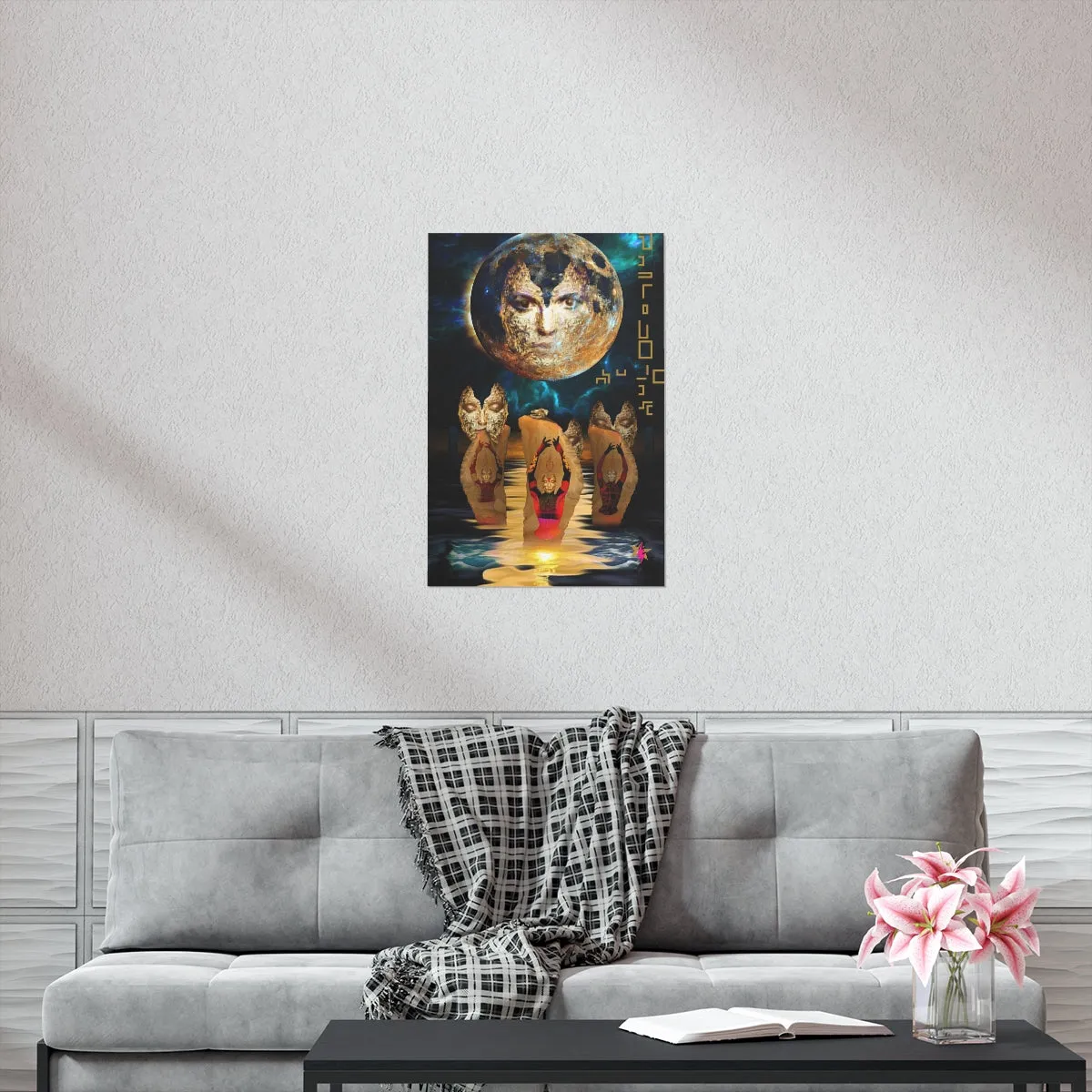 THE MOON - Premium Matte Poster