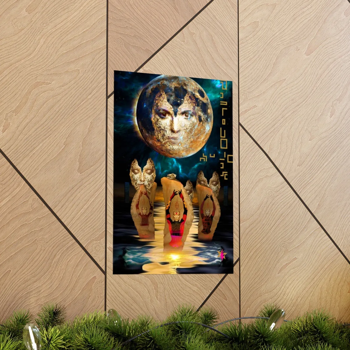 THE MOON - Premium Matte Poster