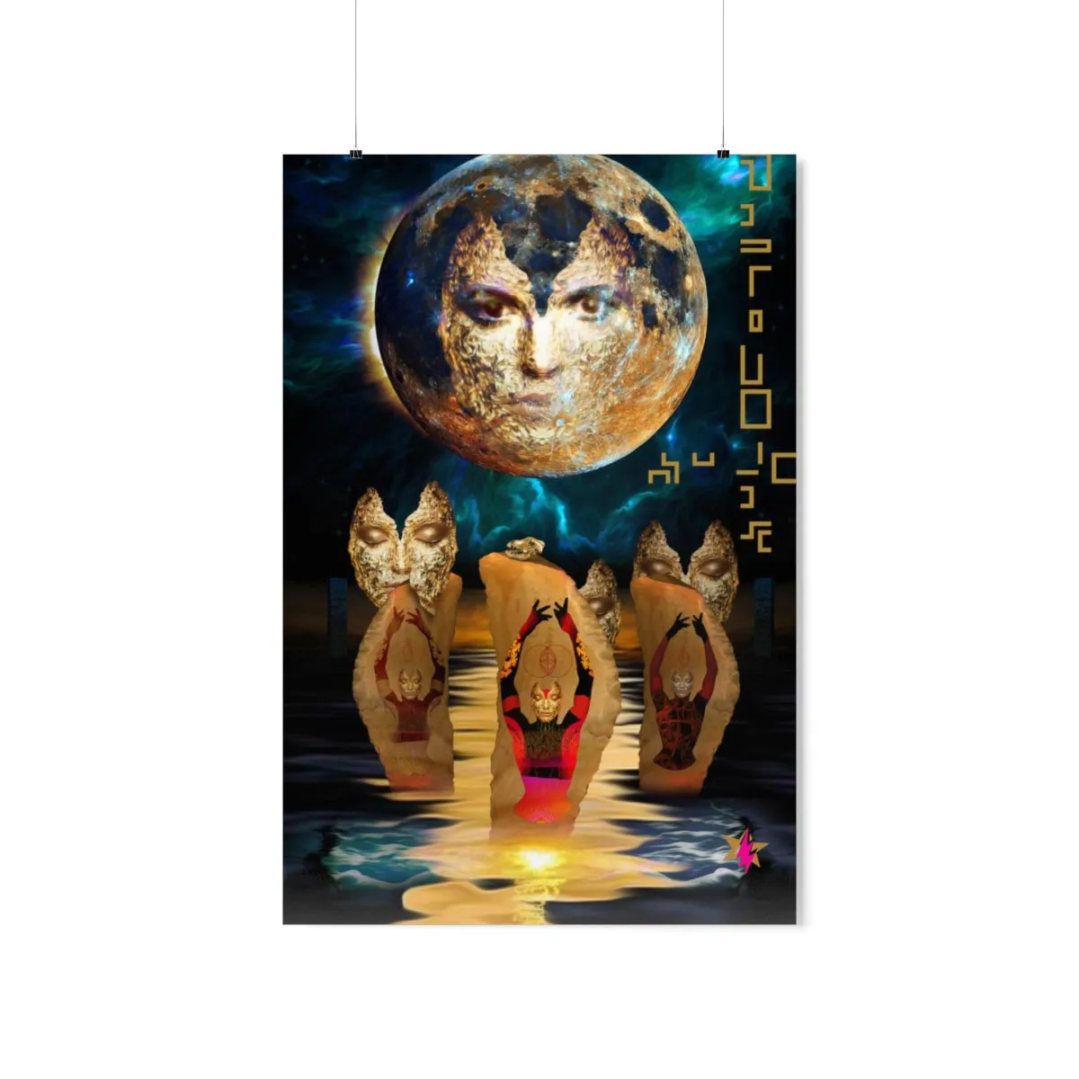 THE MOON - Premium Matte Poster