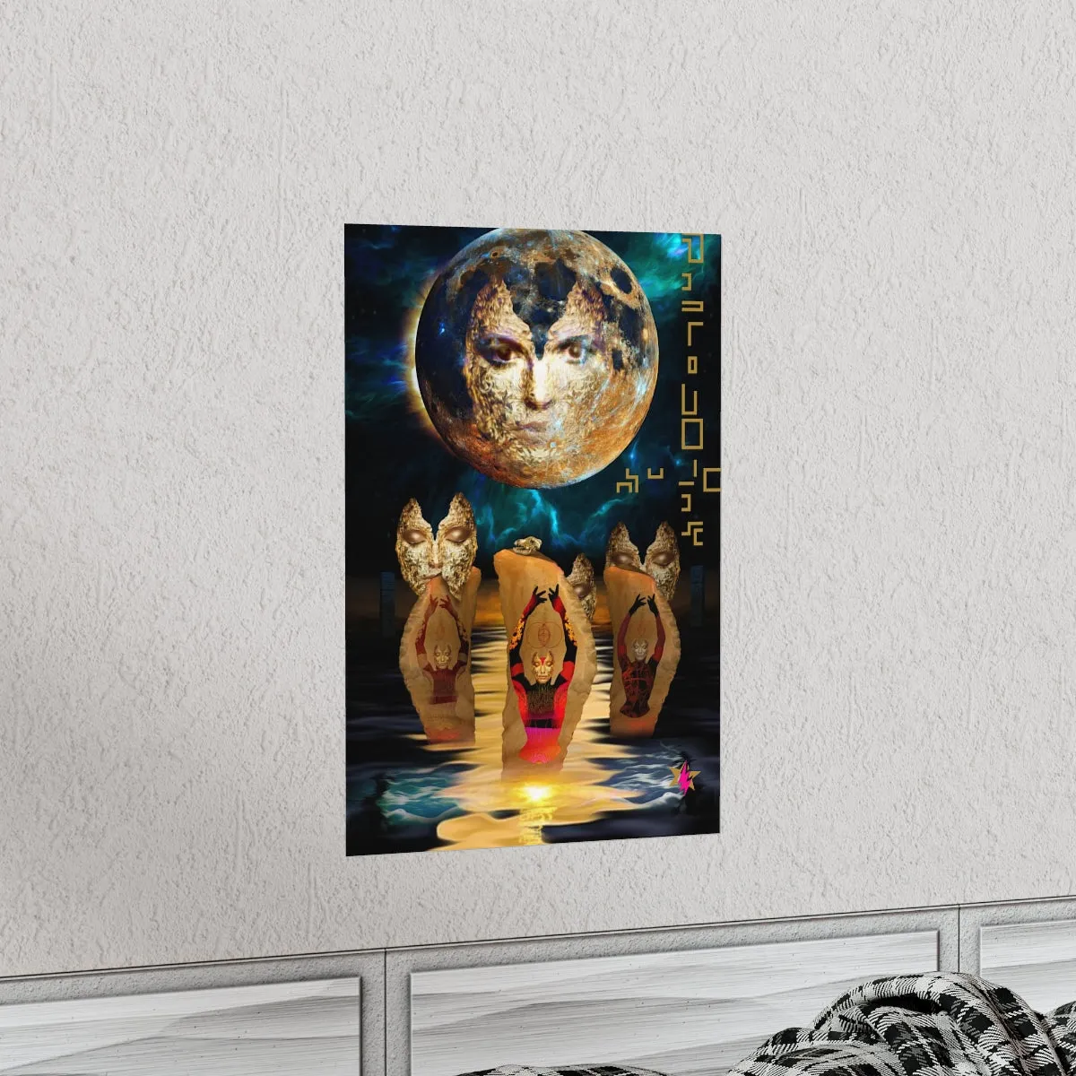 THE MOON - Premium Matte Poster