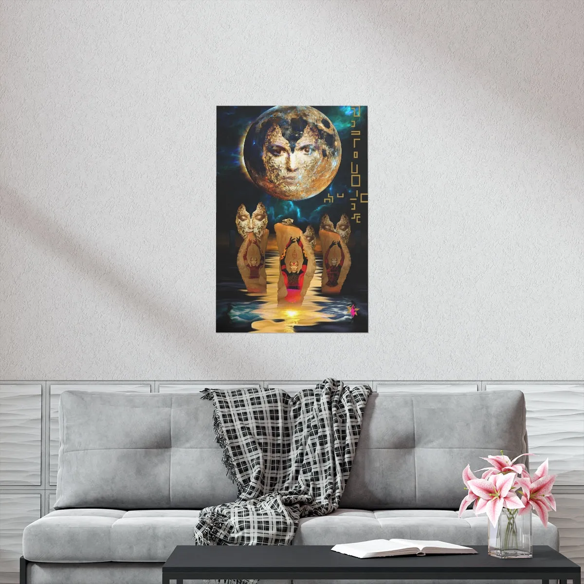 THE MOON - Premium Matte Poster