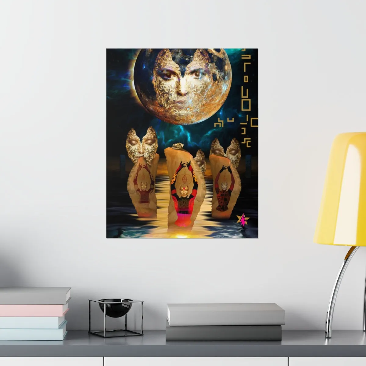 THE MOON - Premium Matte Poster