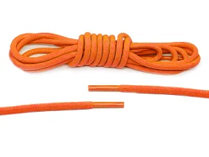 The Neon Orange Round Shoe Lace