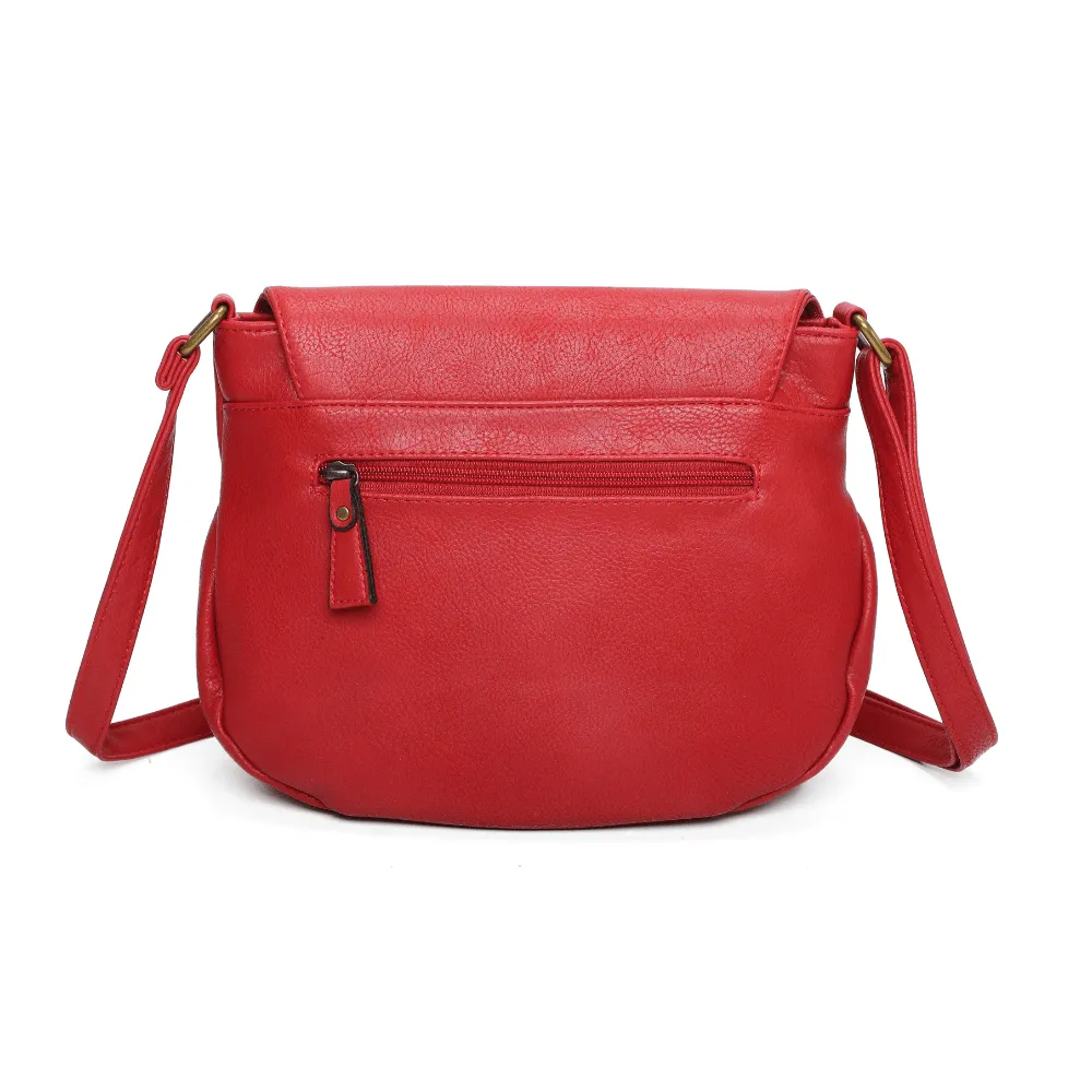 The Original Vegan Leather Shoulder Bag | Red