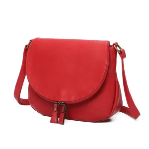The Original Vegan Leather Shoulder Bag | Red