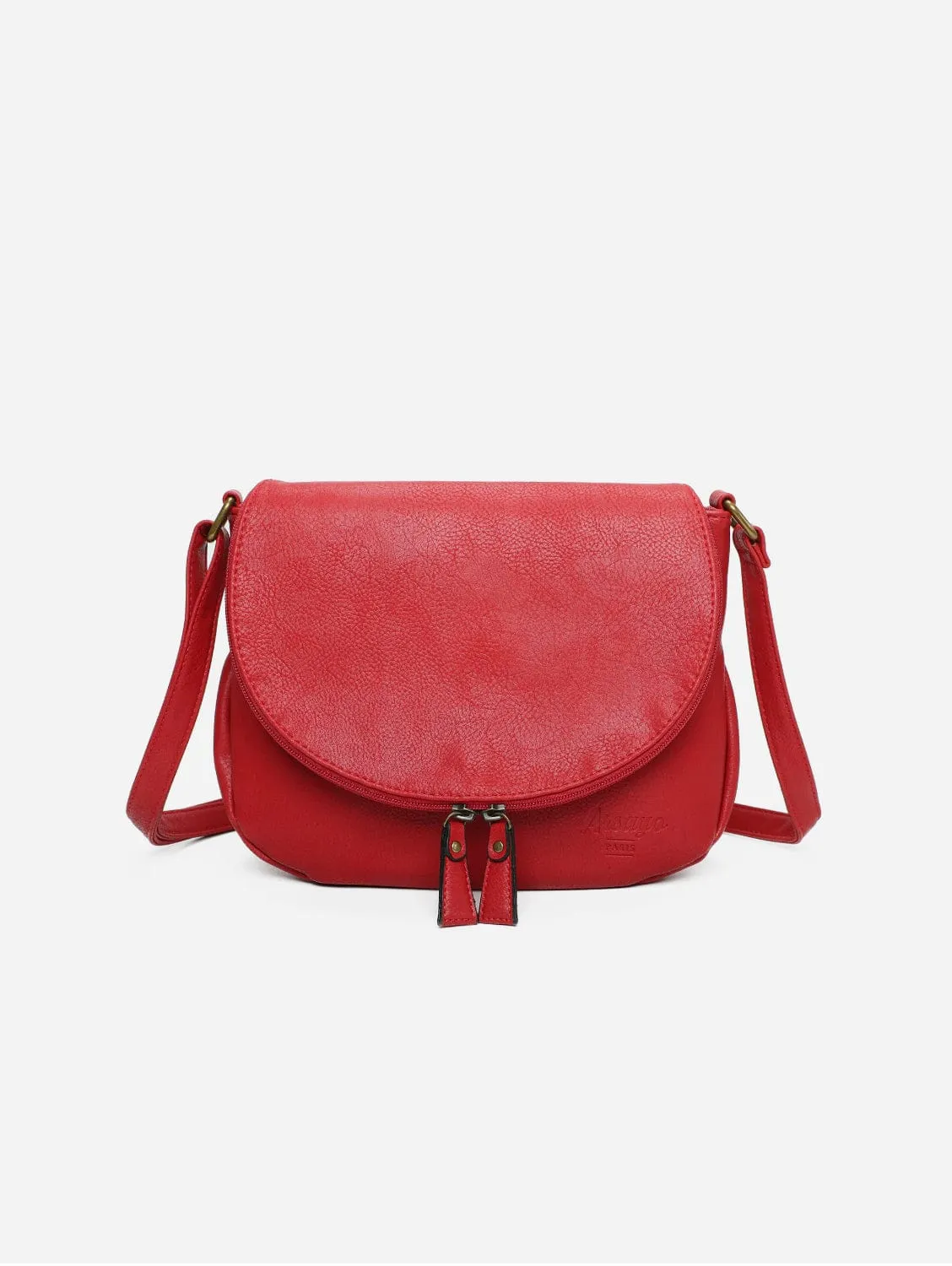 The Original Vegan Leather Shoulder Bag | Red