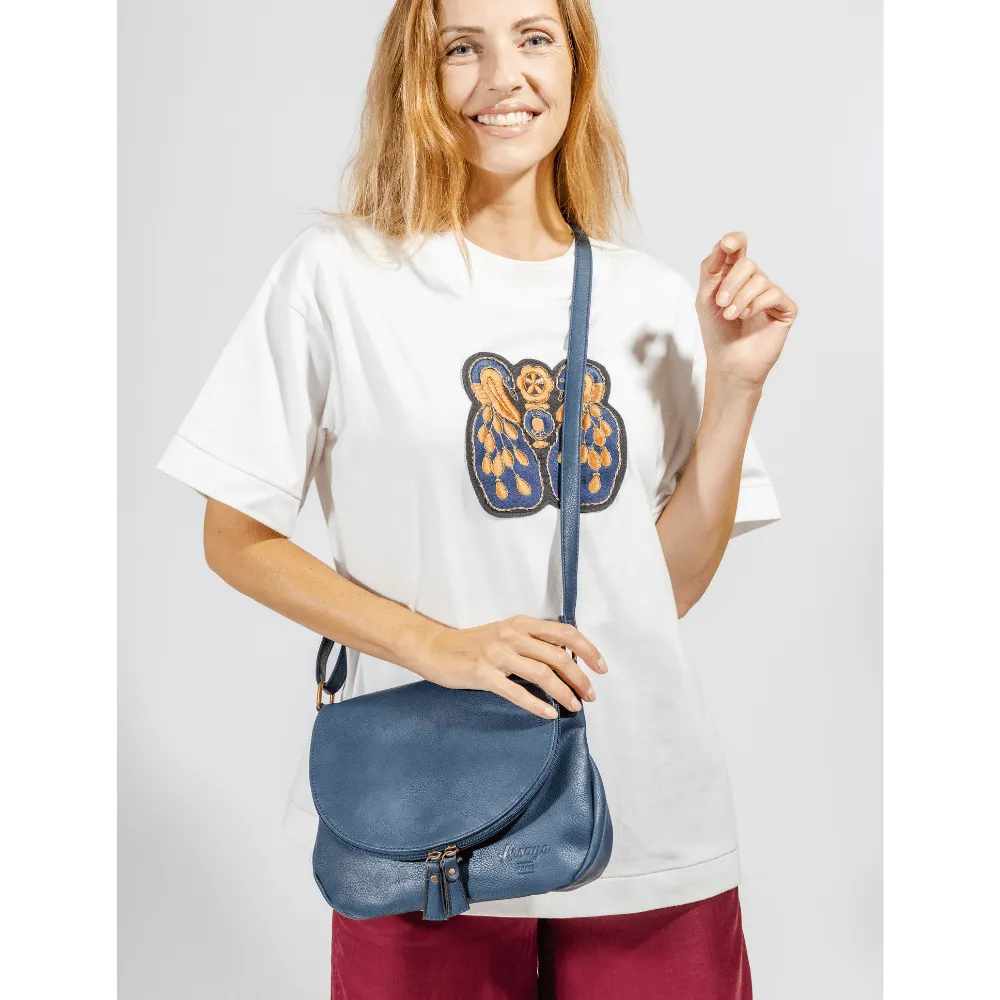 The Original Vegan Leather Shoulder Bag | Rust