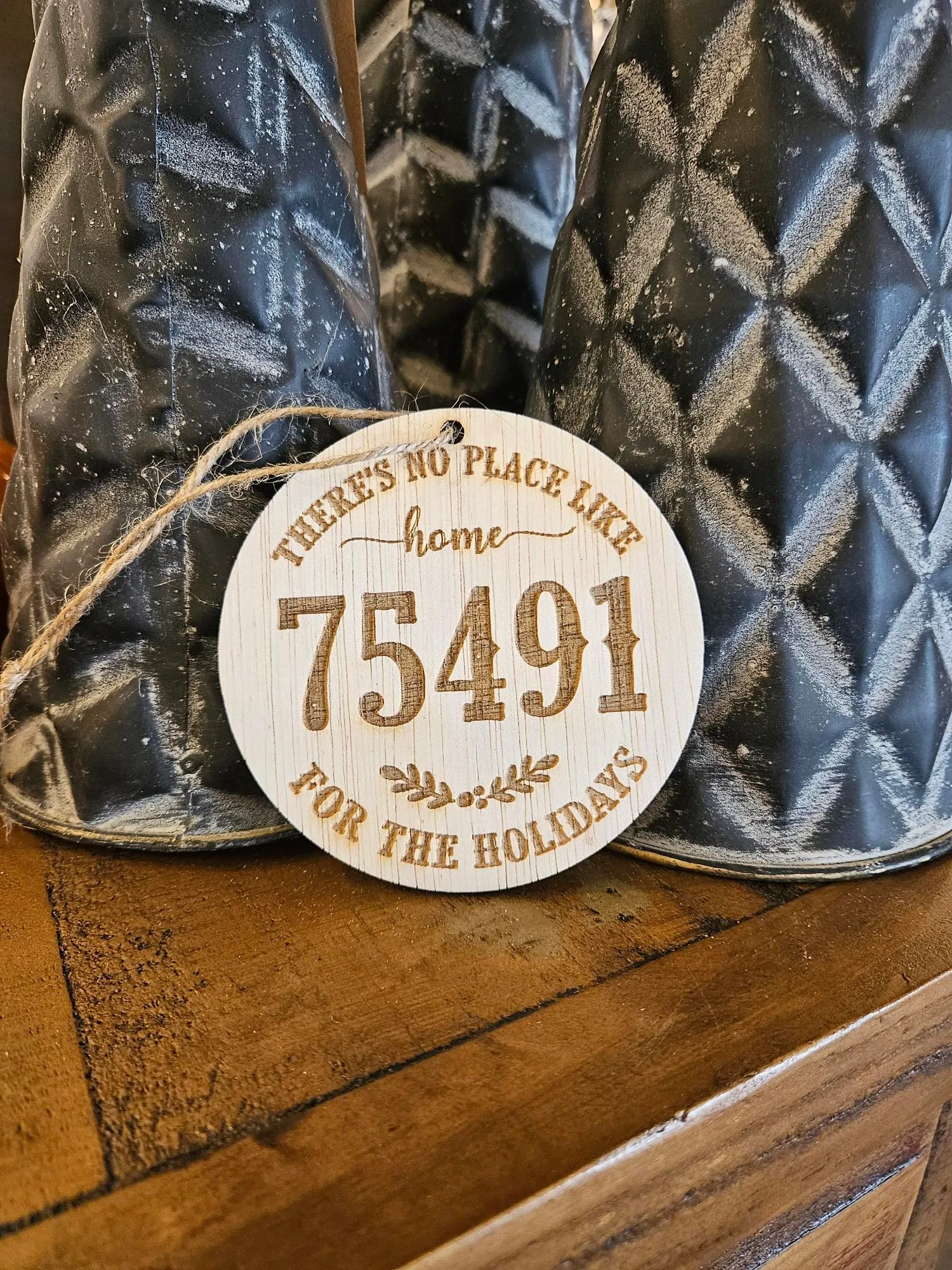 There's No Place Like Home For the Holidays Christmas Ornament