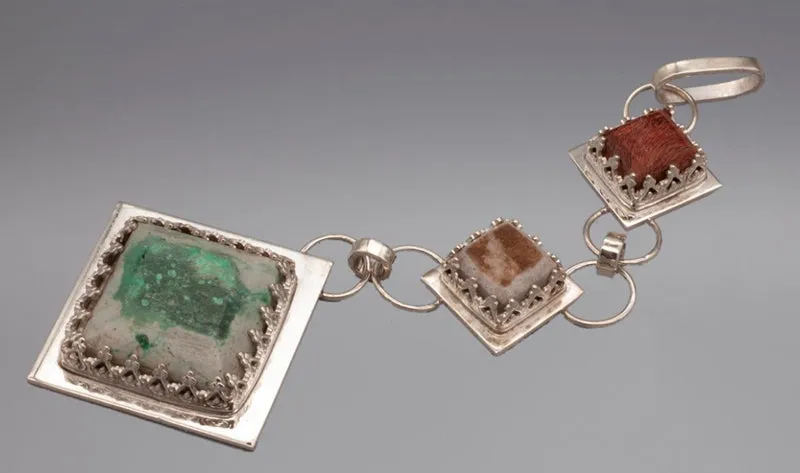 Three Stone Diamond Pendant