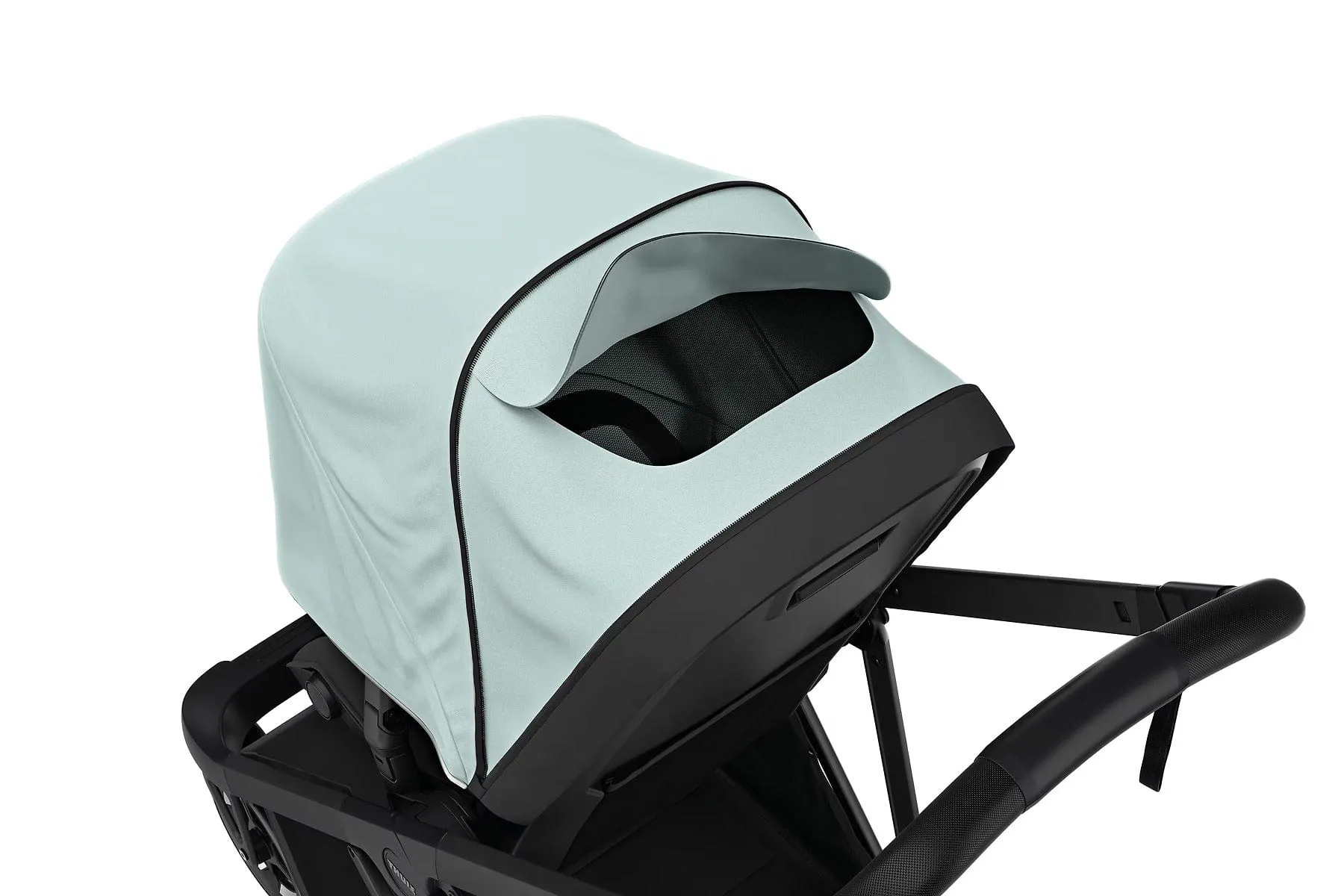 Thule Shine 4-Wheel Stroller Complete Bundle - Black / Alaska Blue