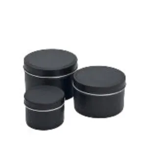 Tin 6oz Matte Black