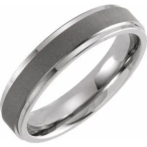 Titanium 5 mm Oxidized Flat Band Size 12.5