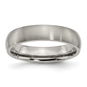 Titanium Brushed Comfort Fit Wedding Band