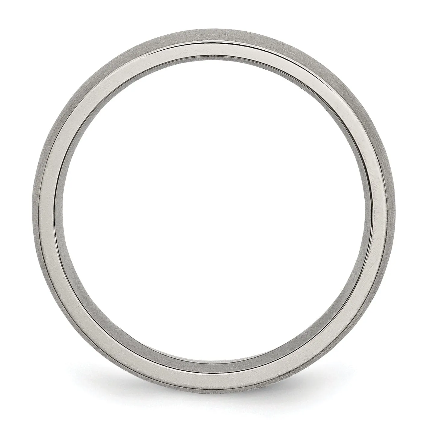 Titanium Brushed Comfort Fit Wedding Band