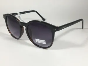 Tommy Hilfiger Dream WP OL453 Round Keyhole Sunglasses Black Tortoise Frame Gray Gradient Lens