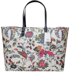 TORY BURCH KERRINGTON FLORAL TOTE BAG
