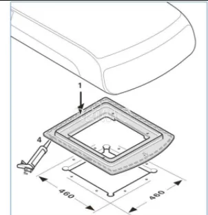 Truma Sealing Frame for Aventa Compact & Comfort