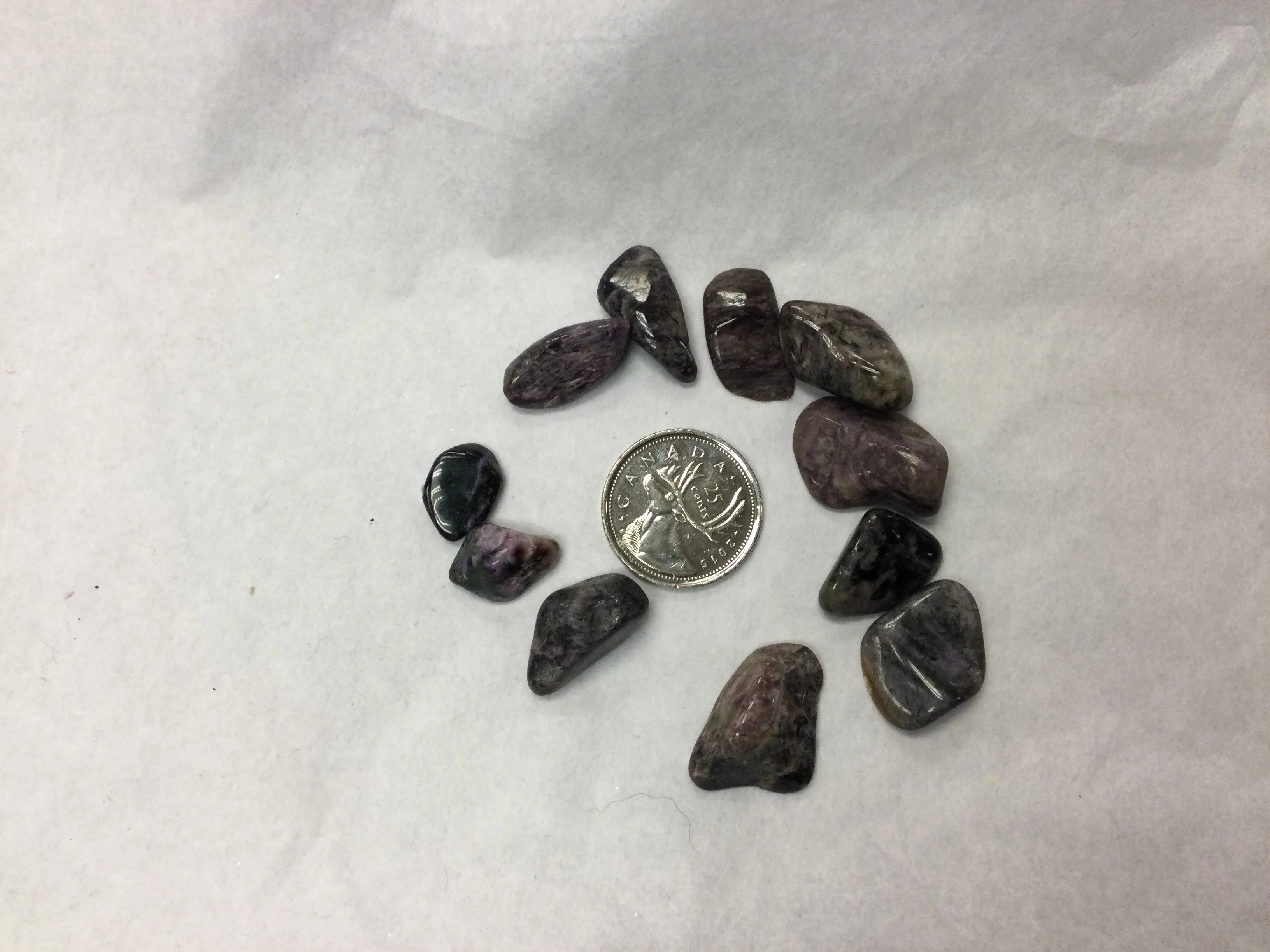 Tumbled Charoite