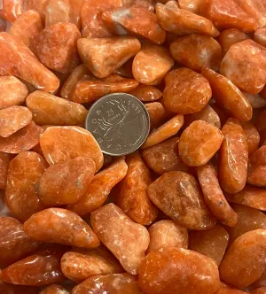Tumbled Orchid Calcite (Orange Calcite)