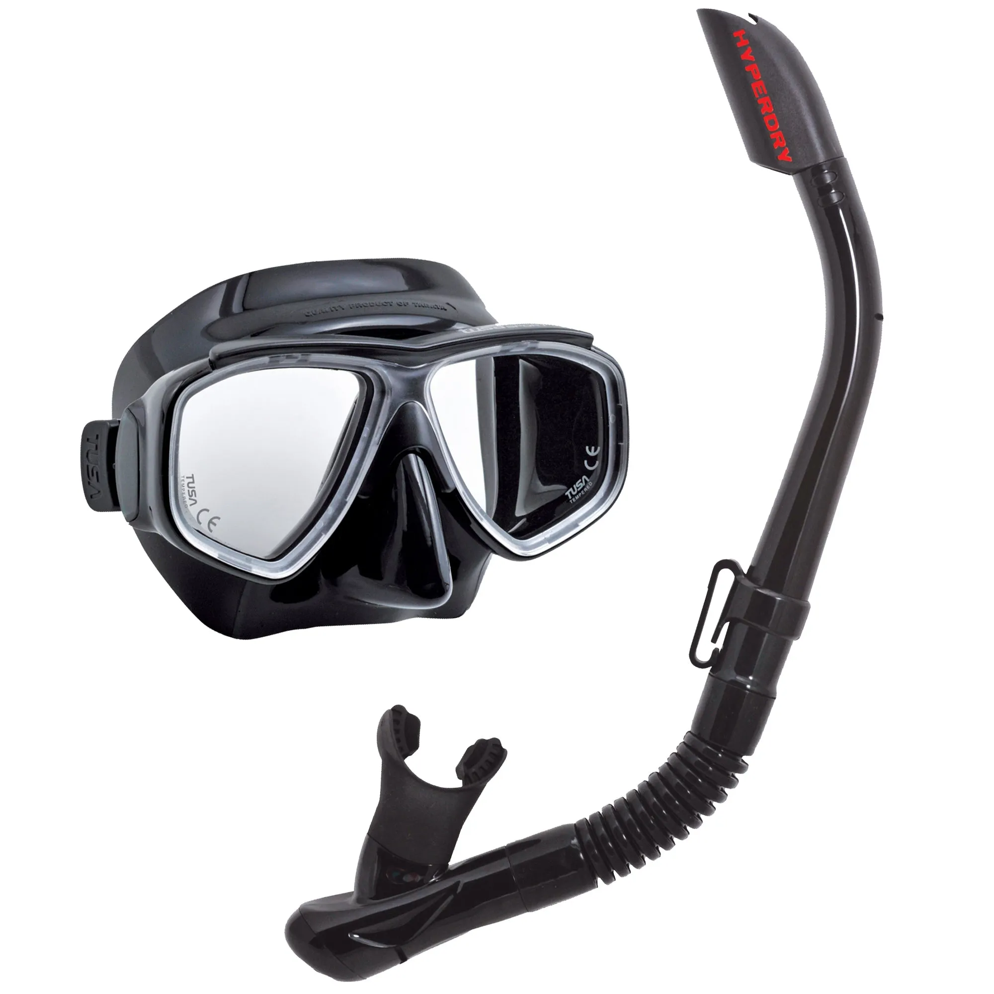 TUSA Splendive Elite Mask & Snorkel Set & Sport Light Snorkelling Fins