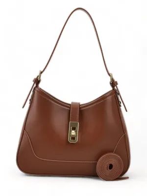 Twist Lock Hobo Bag