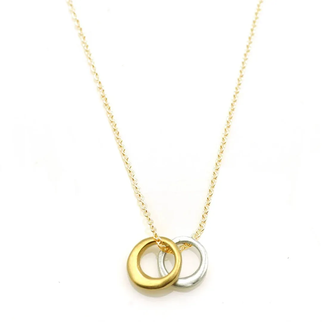 two little circles necklace