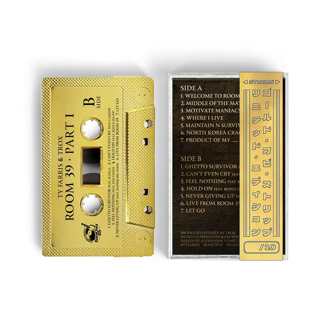 Ty Farris x Trox - Room 39 1 (Retro Gold Tape) (ONE PER PERSON)