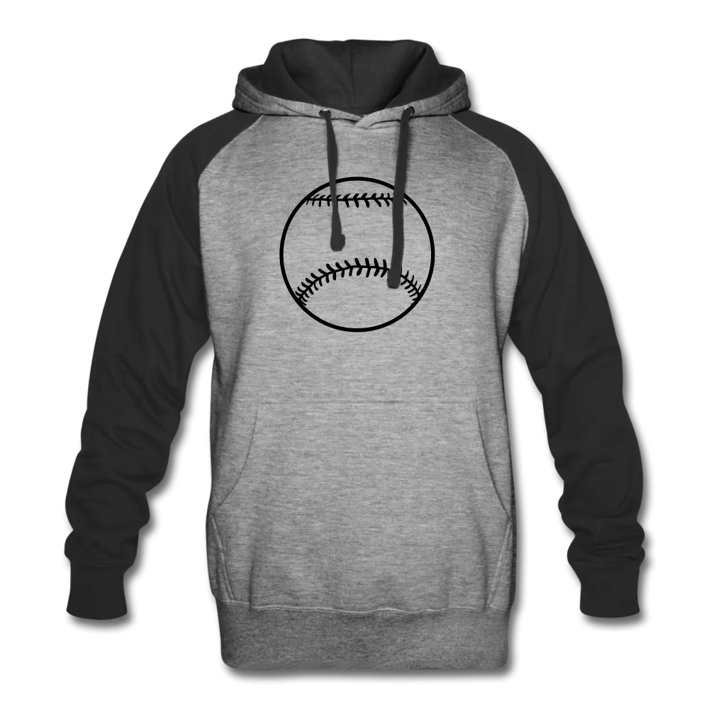 UNISEX BASEBALL Colorblock Hoodie