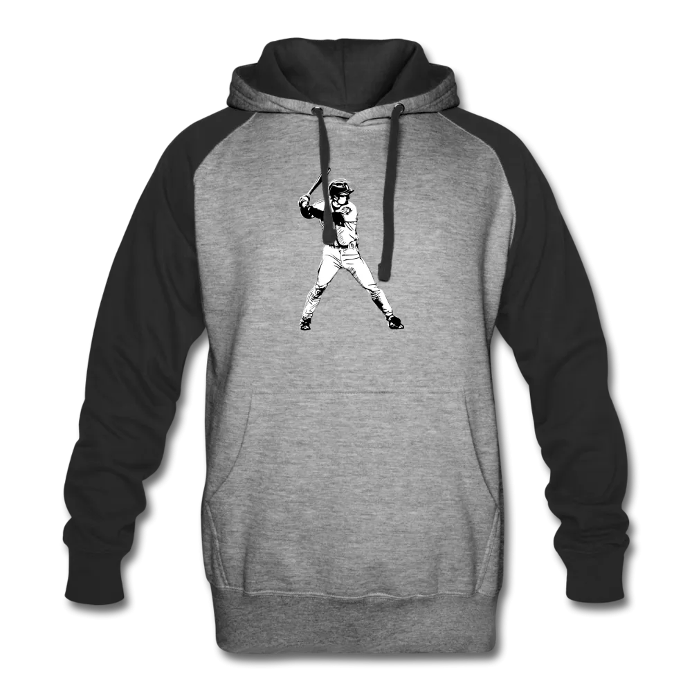 UNISEX BASEBALL PLAYER Colorblock Hoodie