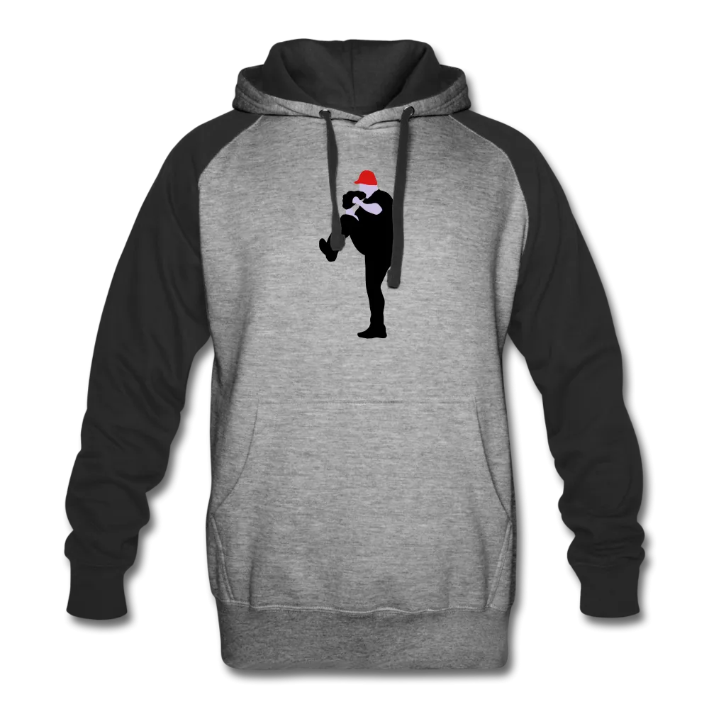 UNISEX BASEBALL PLAYER Colorblock Hoodie
