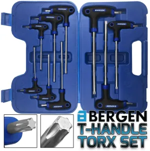 US PRO 9PCS T HANDLE TORX KEYS T10 - T50