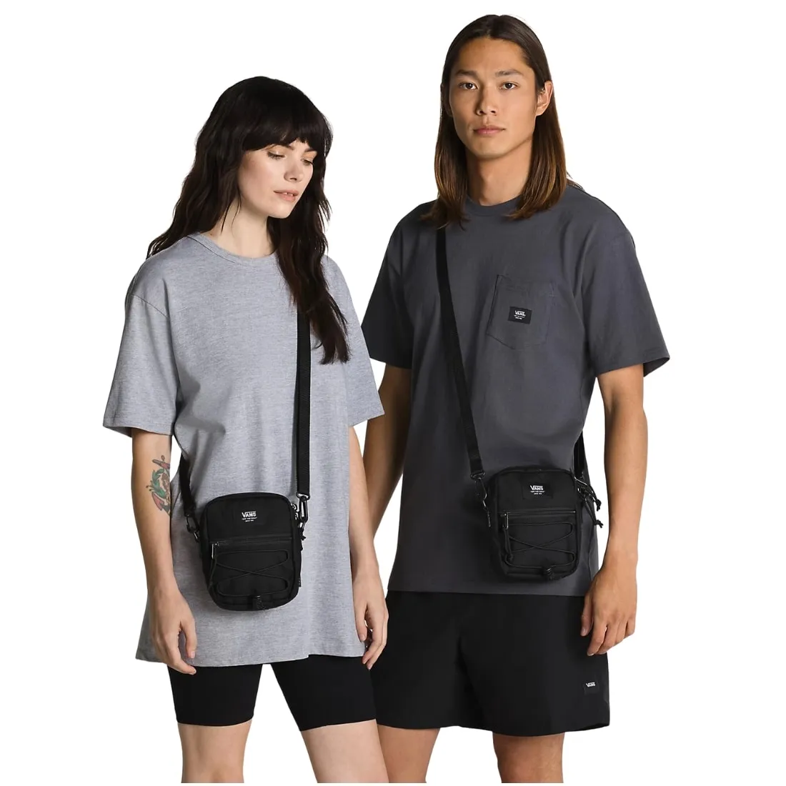 Vans Bail Shoulder Bag - Black/White