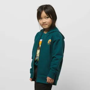 Vans Little Kids Off The Wall Vibes Full Zip Hoodie