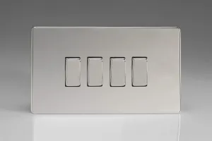Varilight XDC9S Light Switch Polished Chrome
