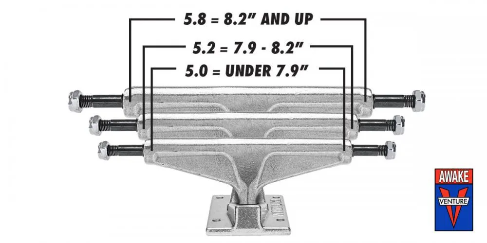 Venture All Polished 5.8 High Trucks